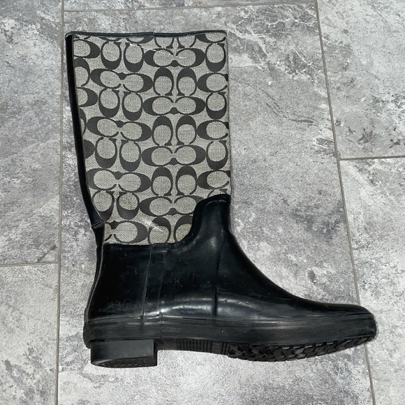 authentic coach rain boots - Picture 6 of 9